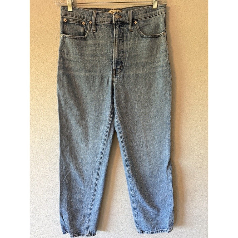 Madewell The Perfect Vintage‎ Straight Jean Women's High Rise Light Wash Denim